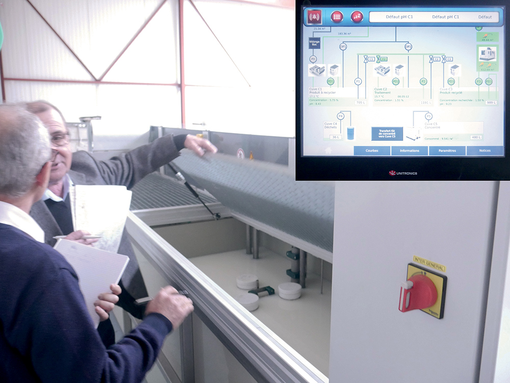 Au cœur du process 4.0 du recyclage et de la gestion automatisée du lubrifiant